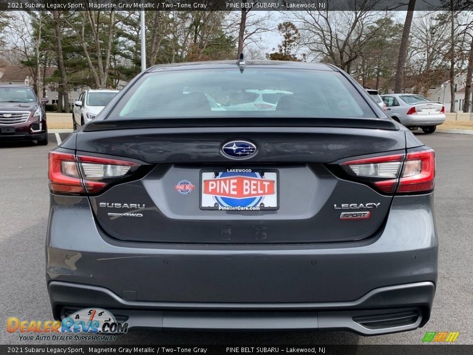 2021 Subaru Legacy Sport Magnetite Gray Metallic / Two-Tone Gray Photo #7