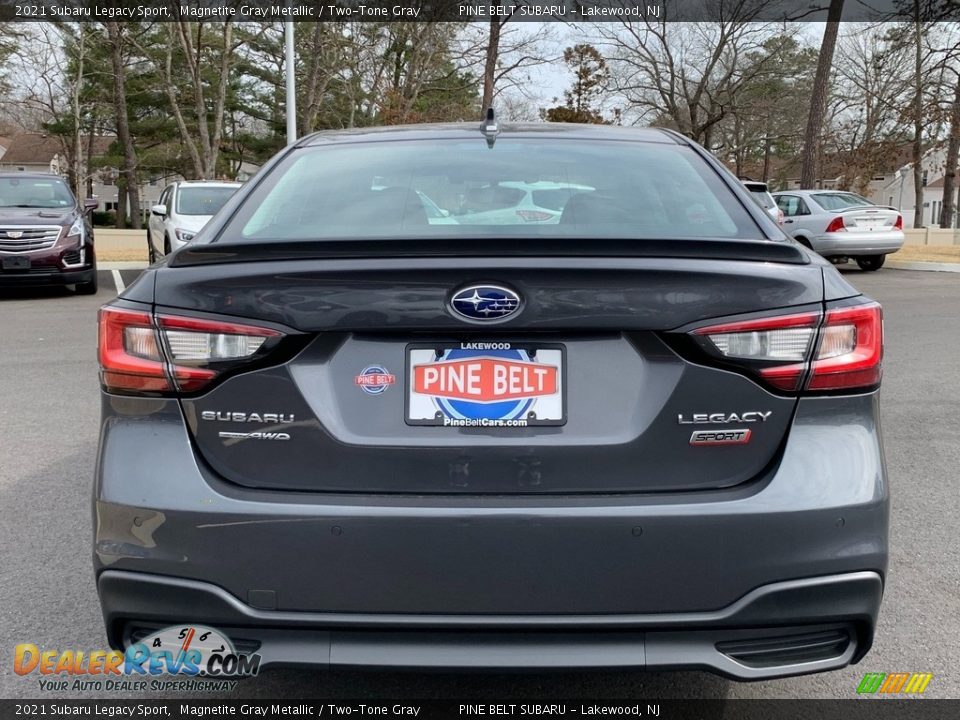 2021 Subaru Legacy Sport Magnetite Gray Metallic / Two-Tone Gray Photo #7