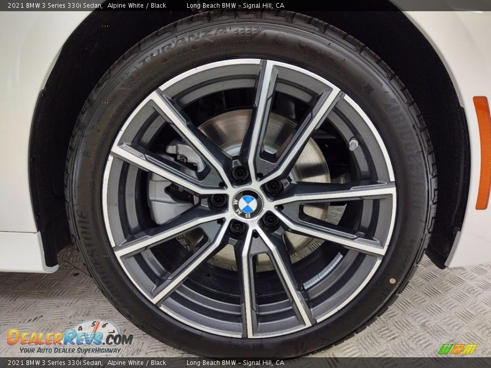 2021 BMW 3 Series 330i Sedan Alpine White / Black Photo #3