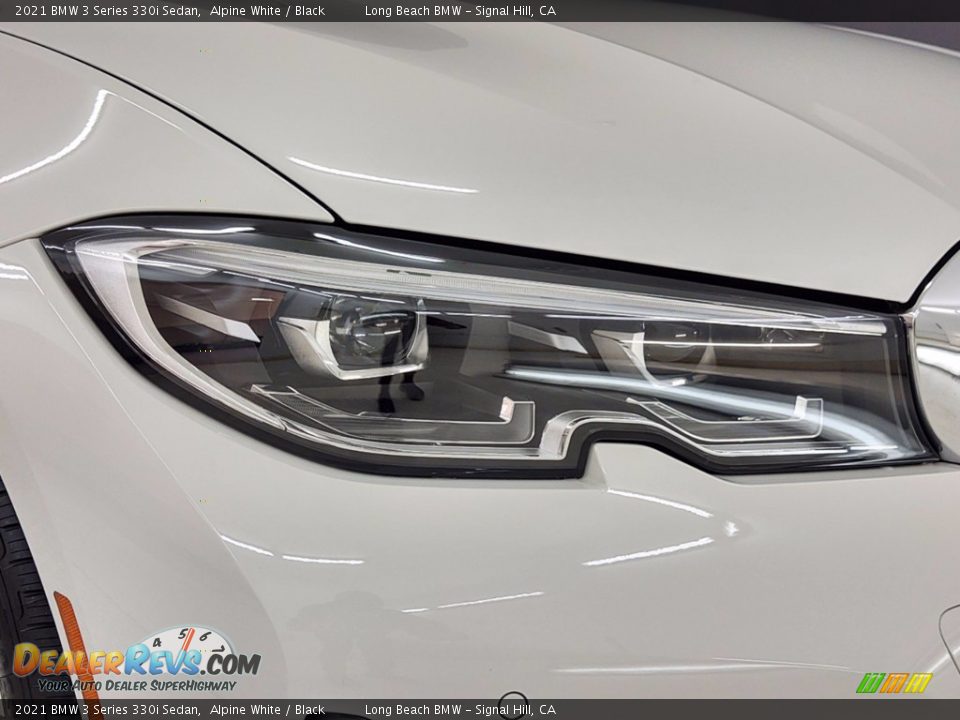 2021 BMW 3 Series 330i Sedan Alpine White / Black Photo #4