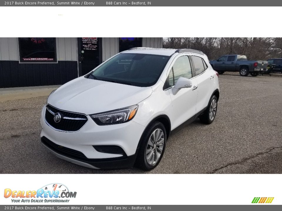 2017 Buick Encore Preferred Summit White / Ebony Photo #9