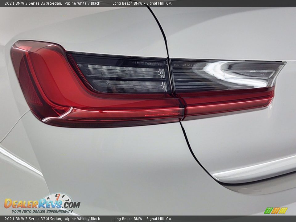2021 BMW 3 Series 330i Sedan Alpine White / Black Photo #6