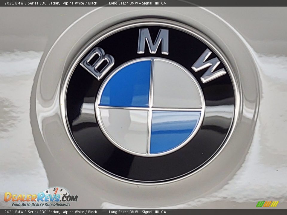 2021 BMW 3 Series 330i Sedan Alpine White / Black Photo #7