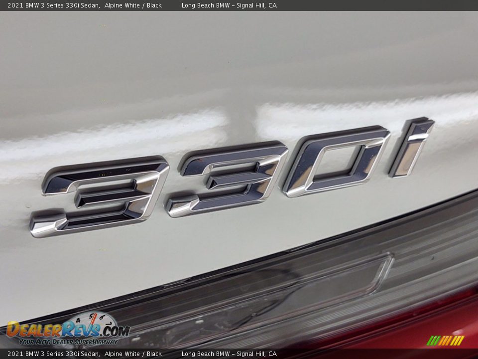 2021 BMW 3 Series 330i Sedan Alpine White / Black Photo #8