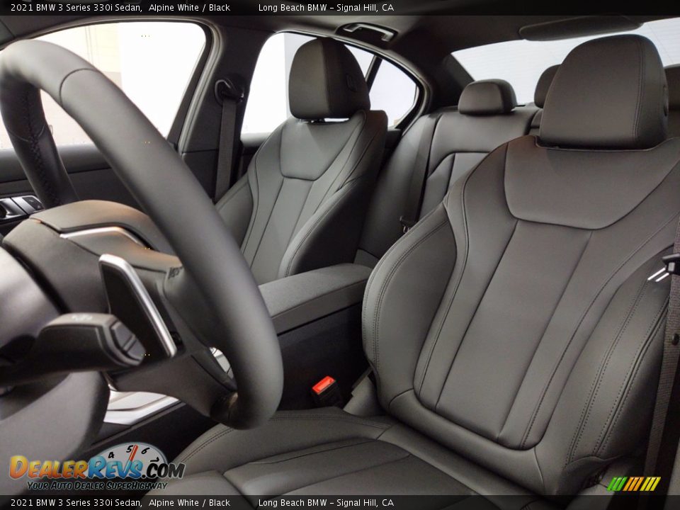 2021 BMW 3 Series 330i Sedan Alpine White / Black Photo #13