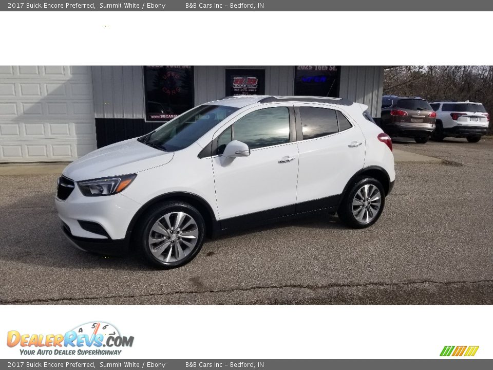 2017 Buick Encore Preferred Summit White / Ebony Photo #22