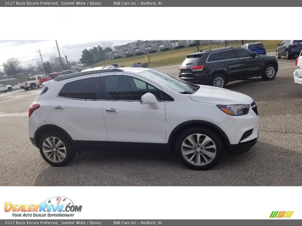 2017 Buick Encore Preferred Summit White / Ebony Photo #23