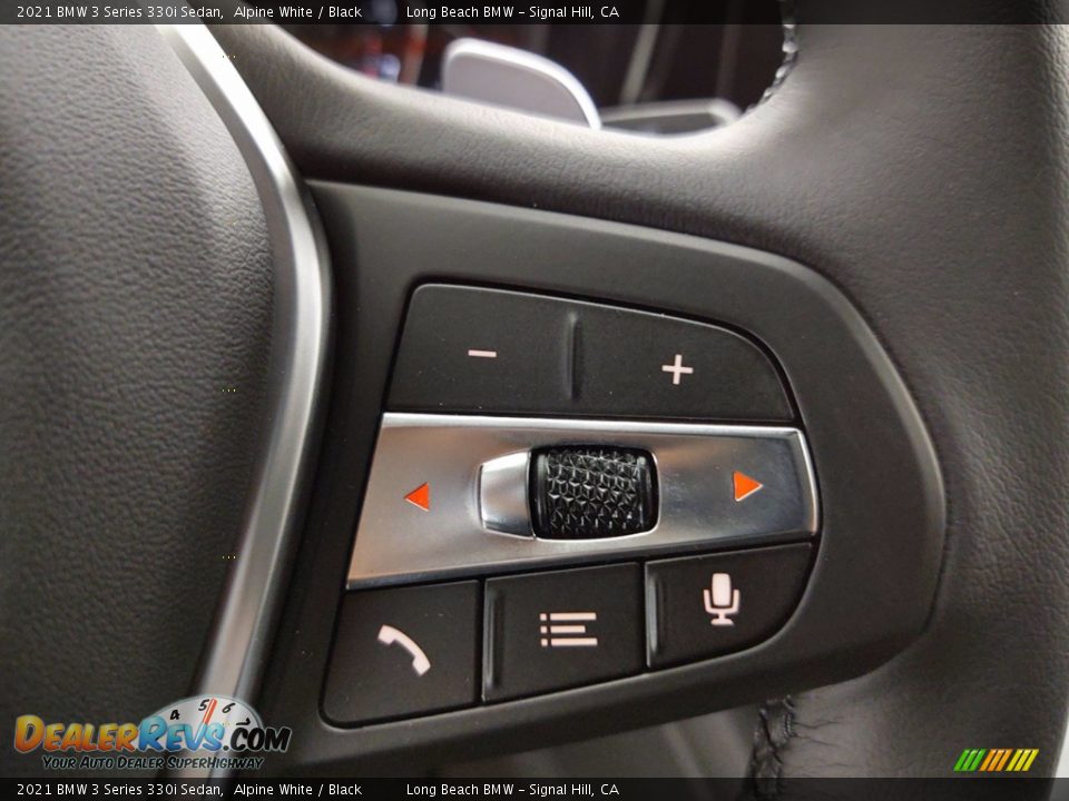 2021 BMW 3 Series 330i Sedan Alpine White / Black Photo #16