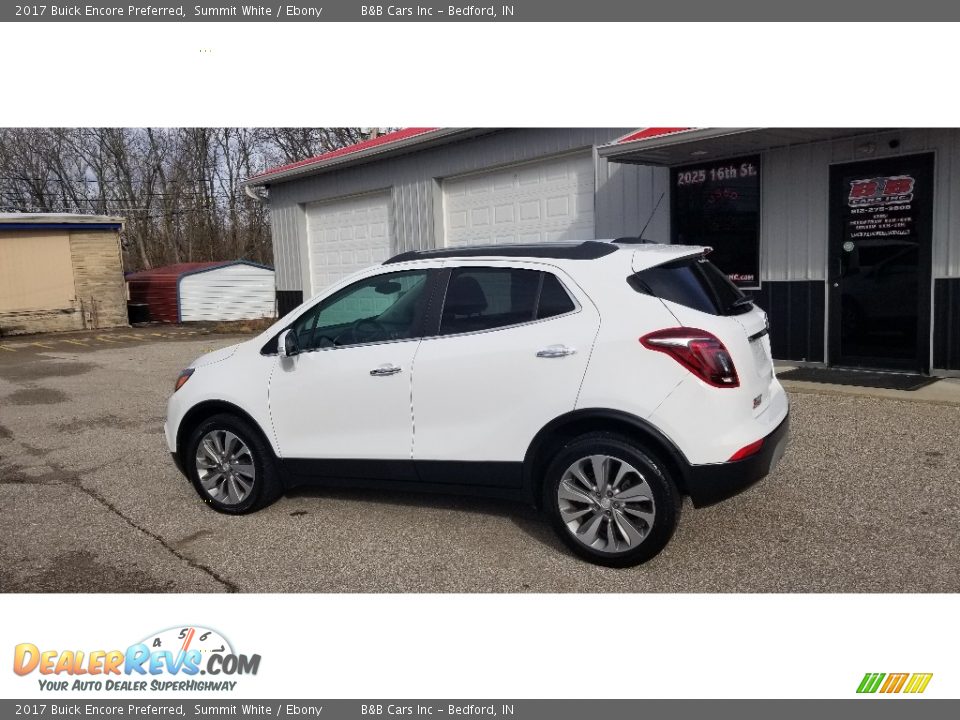 2017 Buick Encore Preferred Summit White / Ebony Photo #24