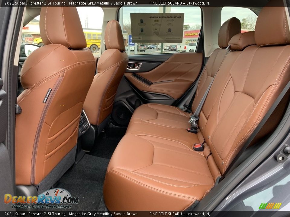 Rear Seat of 2021 Subaru Forester 2.5i Touring Photo #9