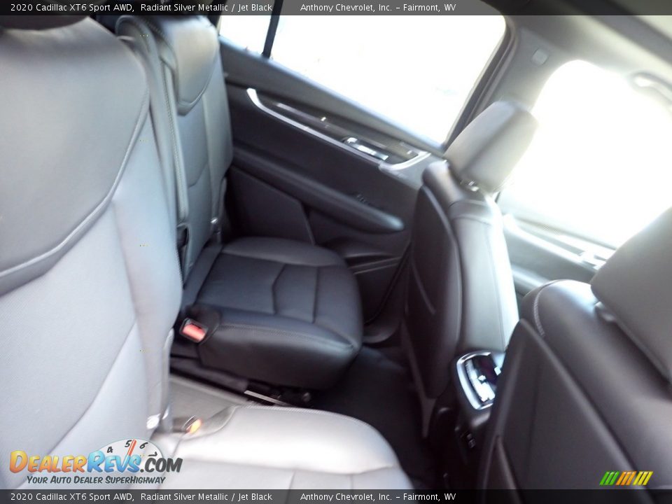 2020 Cadillac XT6 Sport AWD Radiant Silver Metallic / Jet Black Photo #8