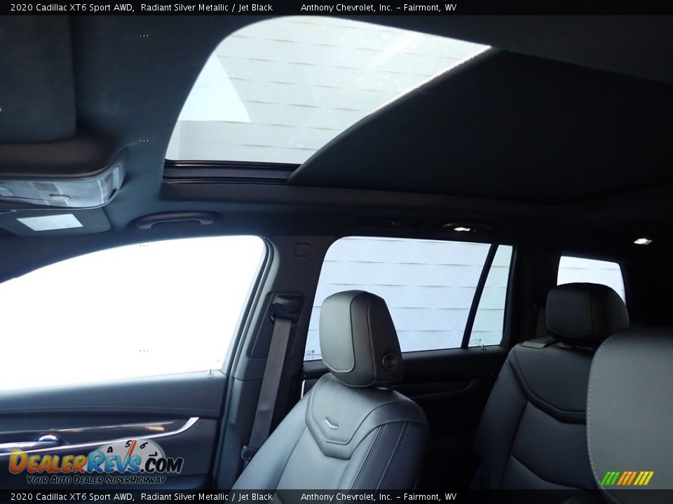 2020 Cadillac XT6 Sport AWD Radiant Silver Metallic / Jet Black Photo #12