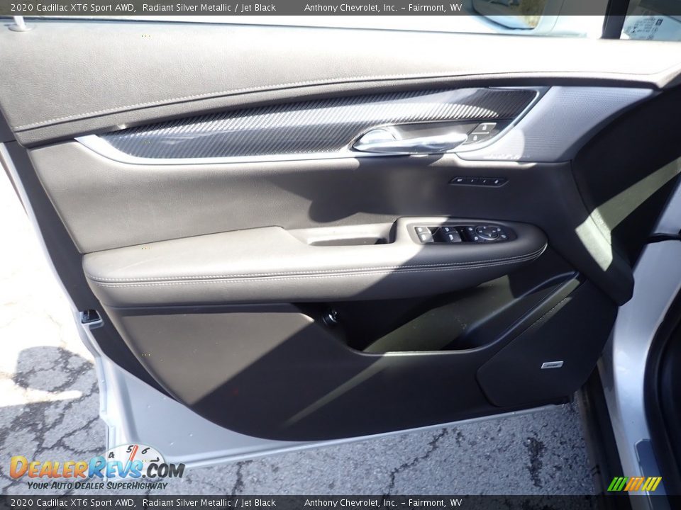 2020 Cadillac XT6 Sport AWD Radiant Silver Metallic / Jet Black Photo #14