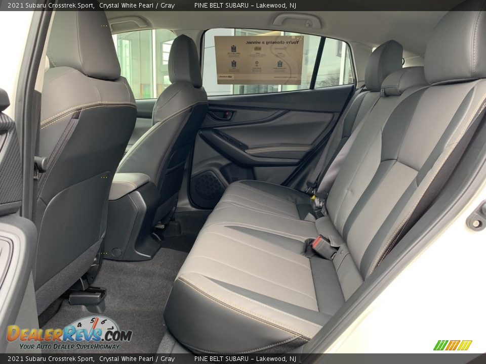 Rear Seat of 2021 Subaru Crosstrek Sport Photo #9