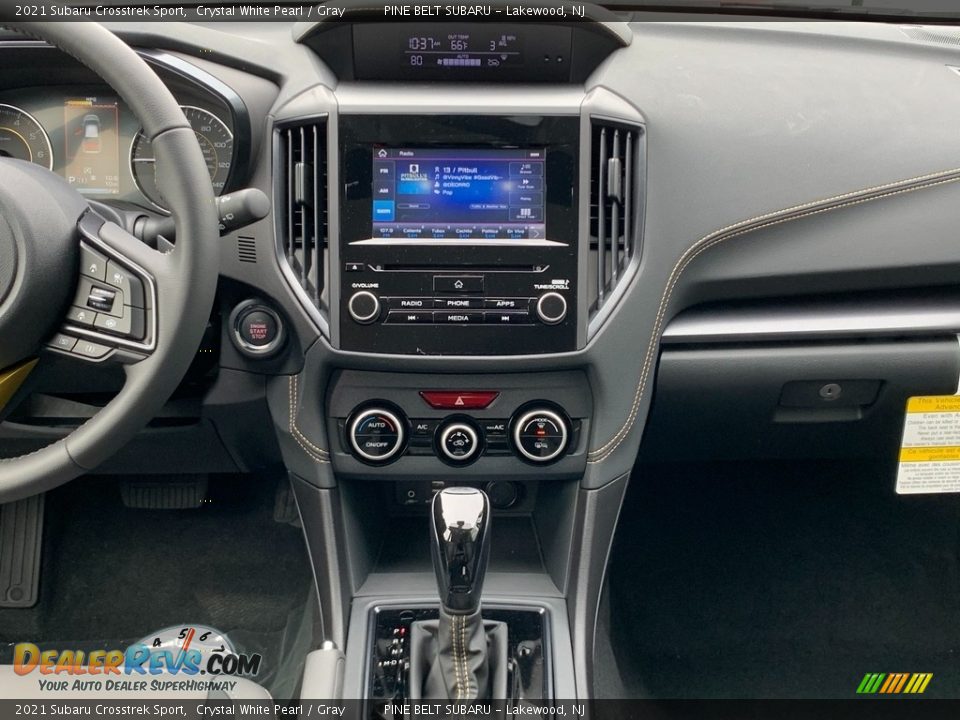 2021 Subaru Crosstrek Sport Crystal White Pearl / Gray Photo #10