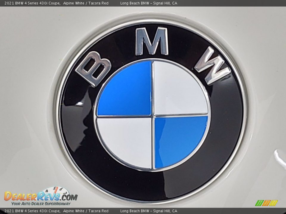 2021 BMW 4 Series 430i Coupe Alpine White / Tacora Red Photo #5