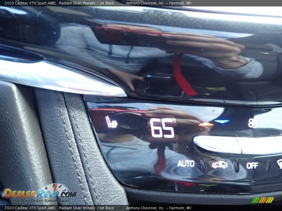 2020 Cadillac XT6 Sport AWD Radiant Silver Metallic / Jet Black Photo #19