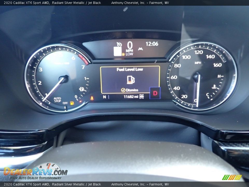 2020 Cadillac XT6 Sport AWD Radiant Silver Metallic / Jet Black Photo #20