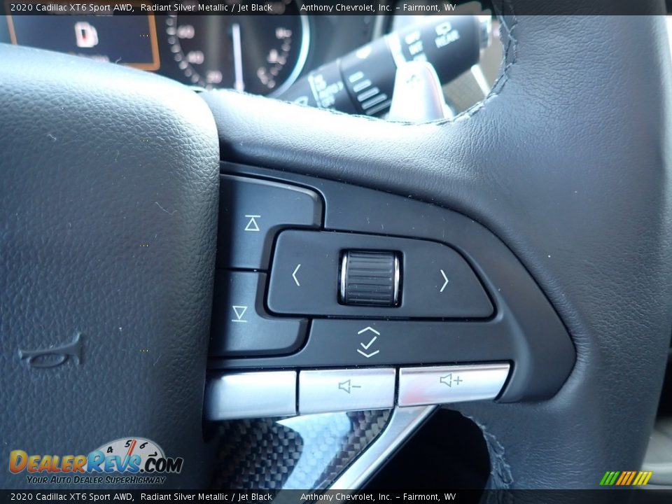 2020 Cadillac XT6 Sport AWD Radiant Silver Metallic / Jet Black Photo #21