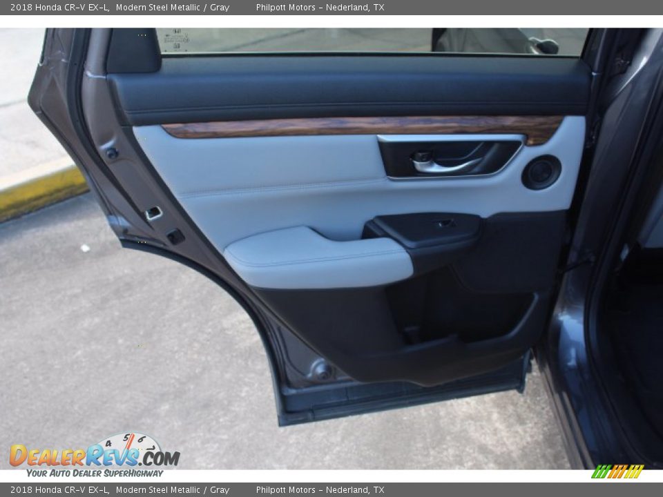 2018 Honda CR-V EX-L Modern Steel Metallic / Gray Photo #20
