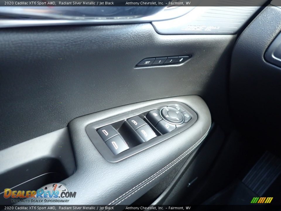 2020 Cadillac XT6 Sport AWD Radiant Silver Metallic / Jet Black Photo #24