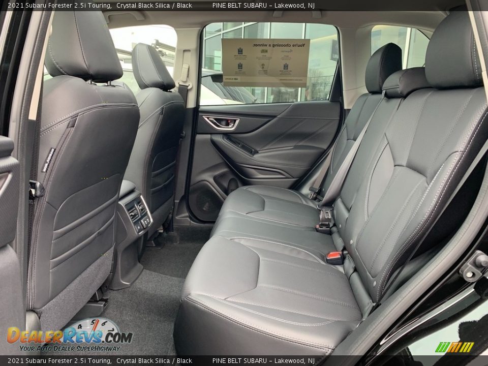 Rear Seat of 2021 Subaru Forester 2.5i Touring Photo #9