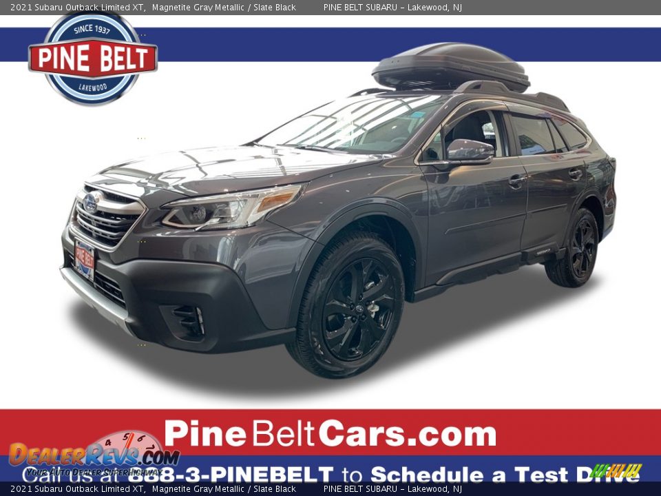 2021 Subaru Outback Limited XT Magnetite Gray Metallic / Slate Black Photo #1