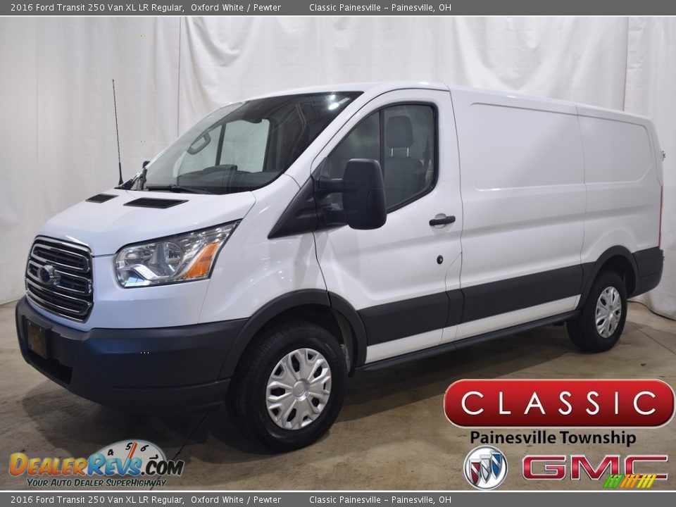 2016 Ford Transit 250 Van XL LR Regular Oxford White / Pewter Photo #1