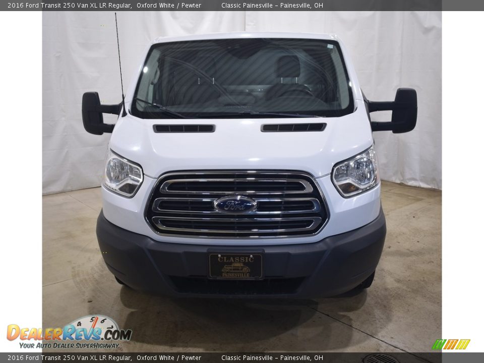 2016 Ford Transit 250 Van XL LR Regular Oxford White / Pewter Photo #2