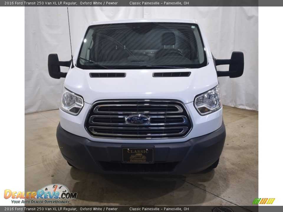 2016 Ford Transit 250 Van XL LR Regular Oxford White / Pewter Photo #2