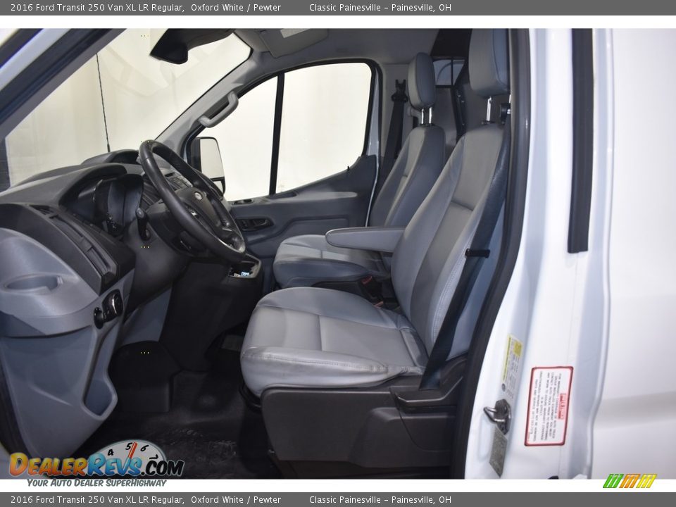 Front Seat of 2016 Ford Transit 250 Van XL LR Regular Photo #4