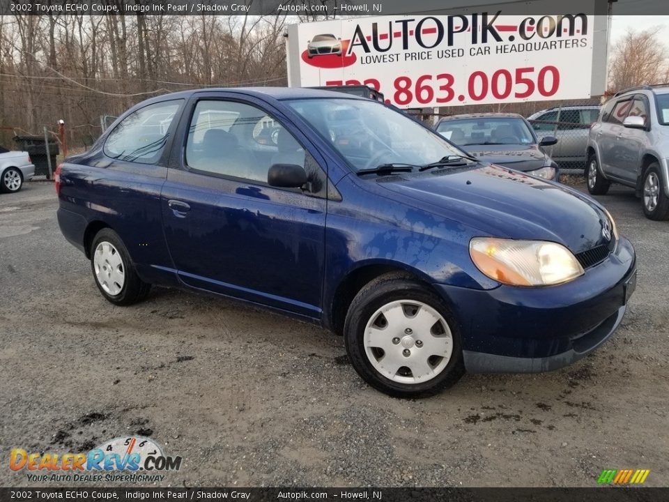 Front 3/4 View of 2002 Toyota ECHO Coupe Photo #1