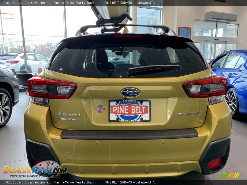 2021 Subaru Crosstrek Limited Plasma Yellow Pearl / Black Photo #6