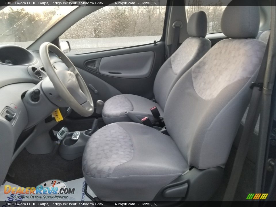Front Seat of 2002 Toyota ECHO Coupe Photo #11