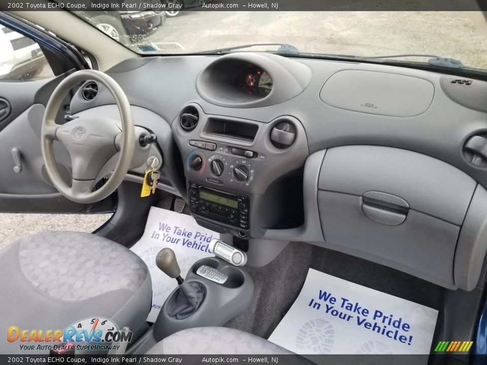 Dashboard of 2002 Toyota ECHO Coupe Photo #15