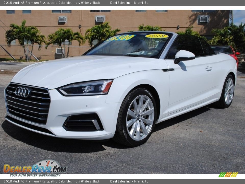 Ibis White 2018 Audi A5 Premium Plus quattro Cabriolet Photo #5