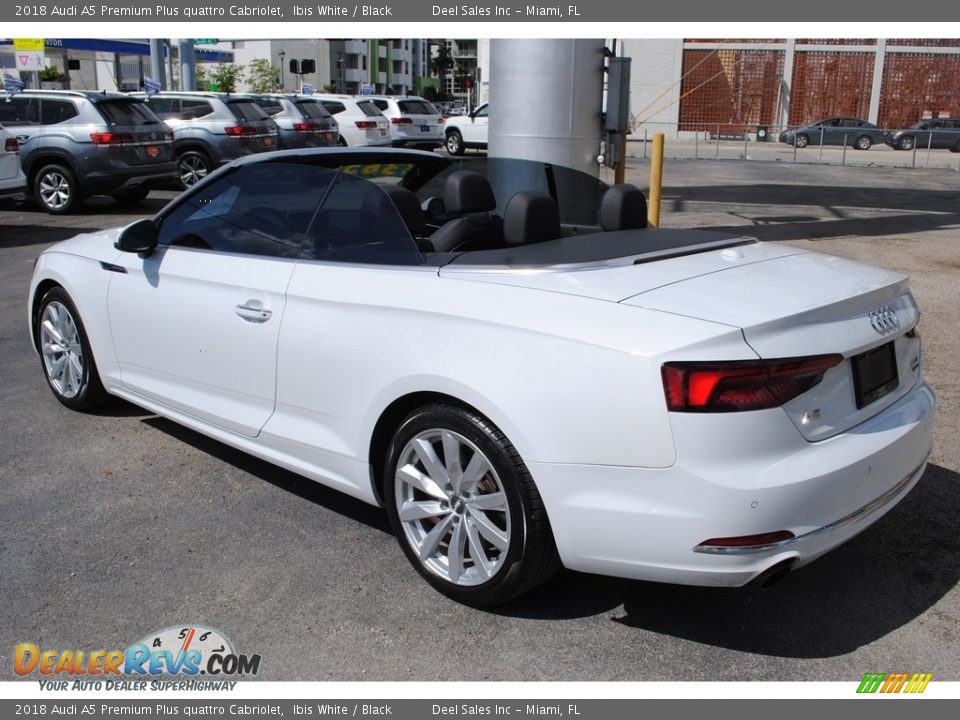 Ibis White 2018 Audi A5 Premium Plus quattro Cabriolet Photo #6