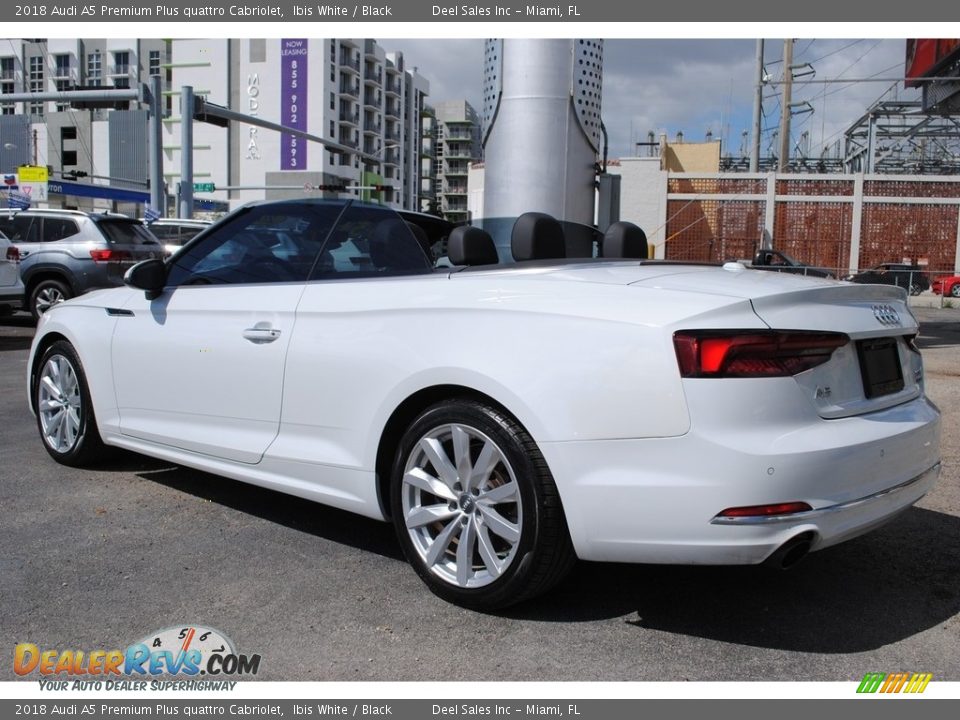 Ibis White 2018 Audi A5 Premium Plus quattro Cabriolet Photo #7