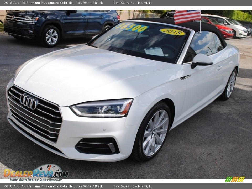 Ibis White 2018 Audi A5 Premium Plus quattro Cabriolet Photo #17