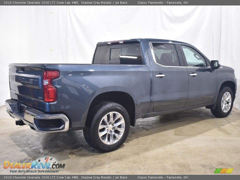 2019 Chevrolet Silverado 1500 LTZ Crew Cab 4WD Shadow Gray Metallic / Jet Black Photo #2