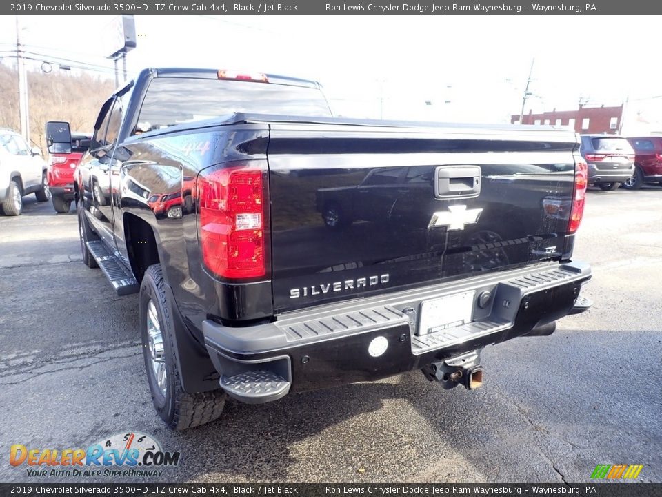 2019 Chevrolet Silverado 3500HD LTZ Crew Cab 4x4 Black / Jet Black Photo #4