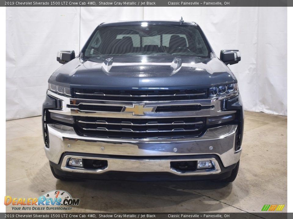 2019 Chevrolet Silverado 1500 LTZ Crew Cab 4WD Shadow Gray Metallic / Jet Black Photo #4