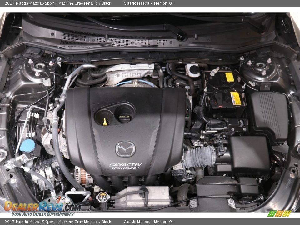 2017 Mazda Mazda6 Sport Machine Gray Metallic / Black Photo #18