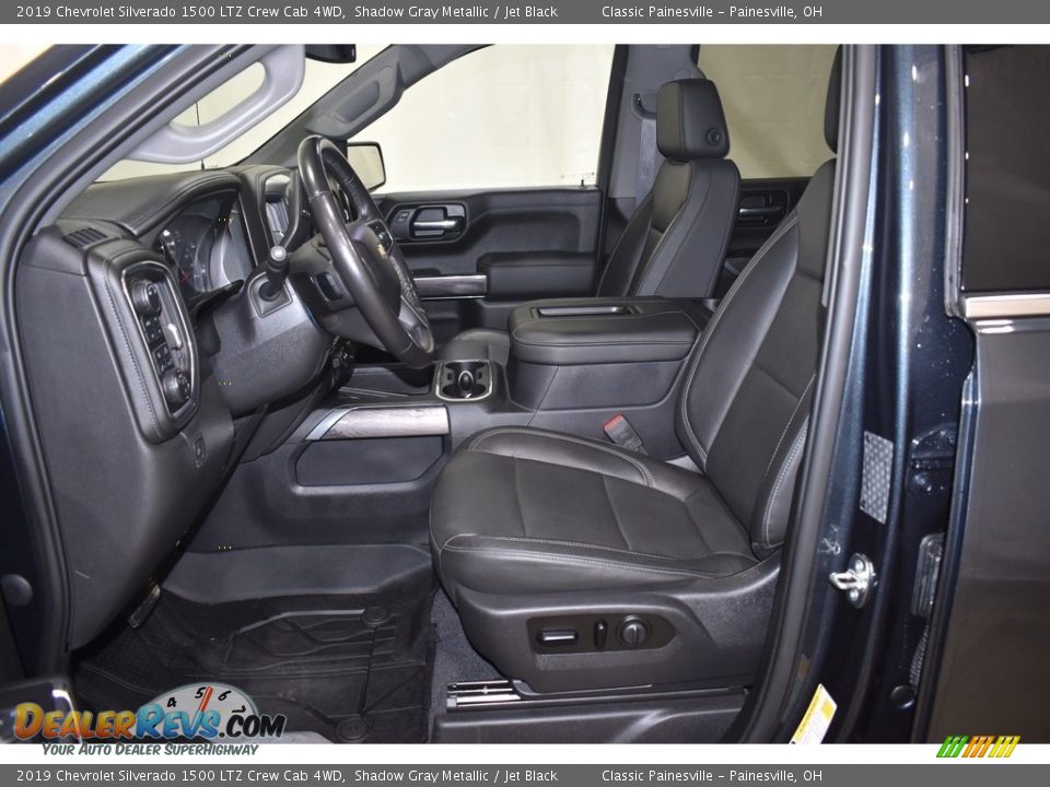 2019 Chevrolet Silverado 1500 LTZ Crew Cab 4WD Shadow Gray Metallic / Jet Black Photo #8