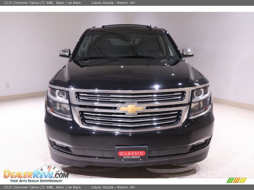 2015 Chevrolet Tahoe LTZ 4WD Black / Jet Black Photo #2