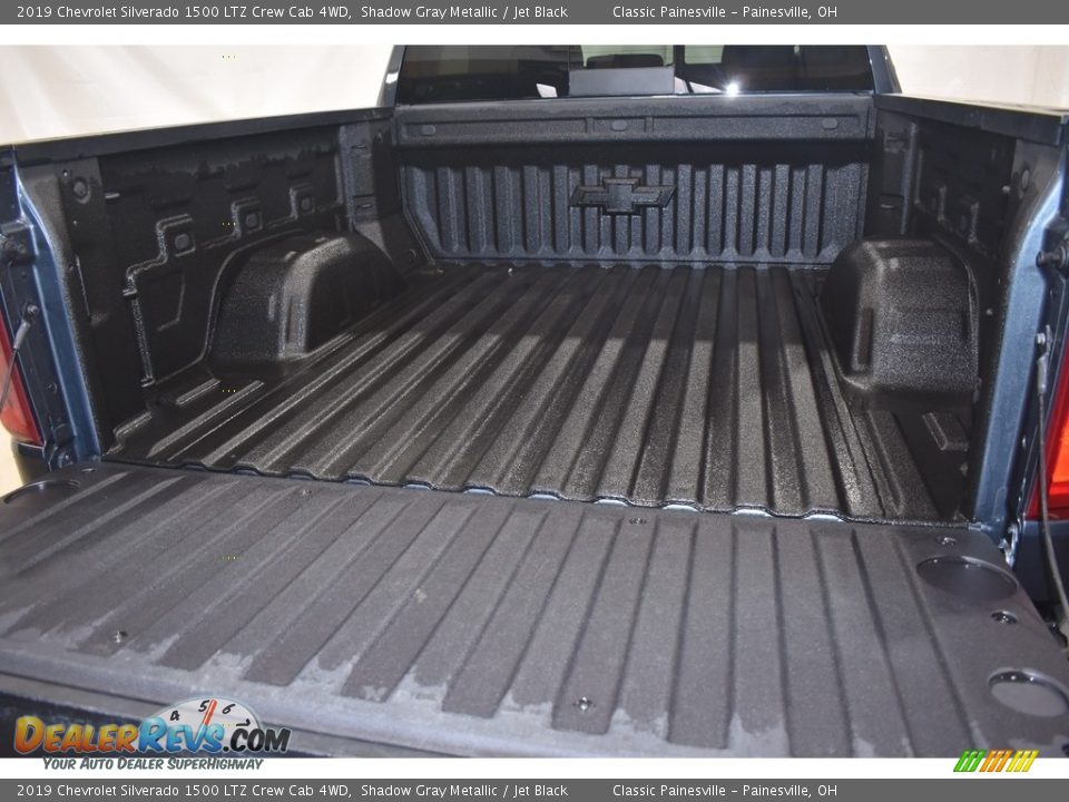 2019 Chevrolet Silverado 1500 LTZ Crew Cab 4WD Shadow Gray Metallic / Jet Black Photo #10