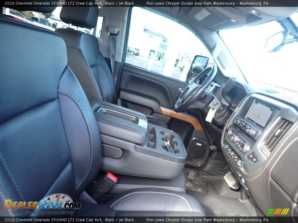 2019 Chevrolet Silverado 3500HD LTZ Crew Cab 4x4 Black / Jet Black Photo #11