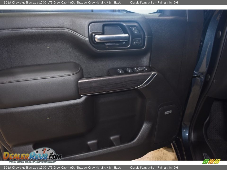 2019 Chevrolet Silverado 1500 LTZ Crew Cab 4WD Shadow Gray Metallic / Jet Black Photo #11