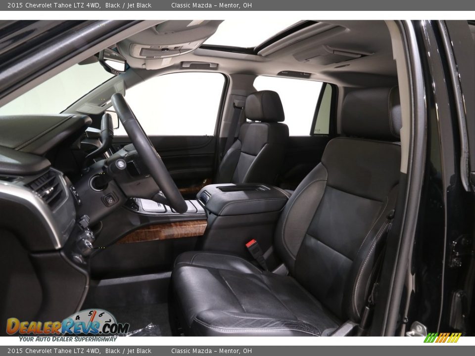 2015 Chevrolet Tahoe LTZ 4WD Black / Jet Black Photo #5