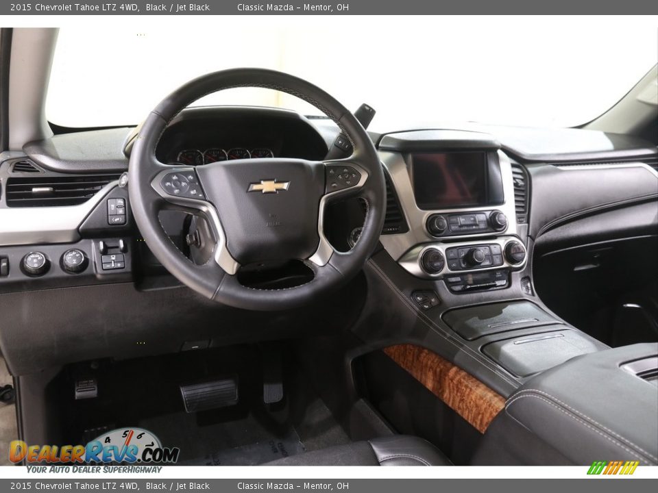 2015 Chevrolet Tahoe LTZ 4WD Black / Jet Black Photo #7